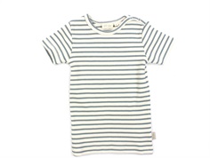 Petit Piao light petrol/offwhite t-shirt stripes